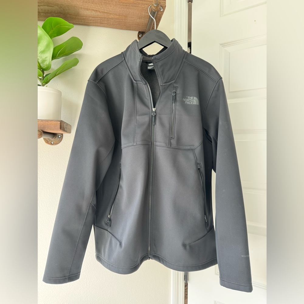 The North Face black Apex Softshell Jacket